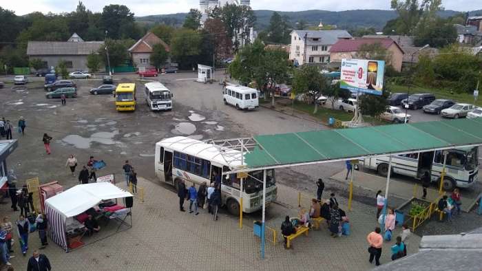 Автостанція Іршава